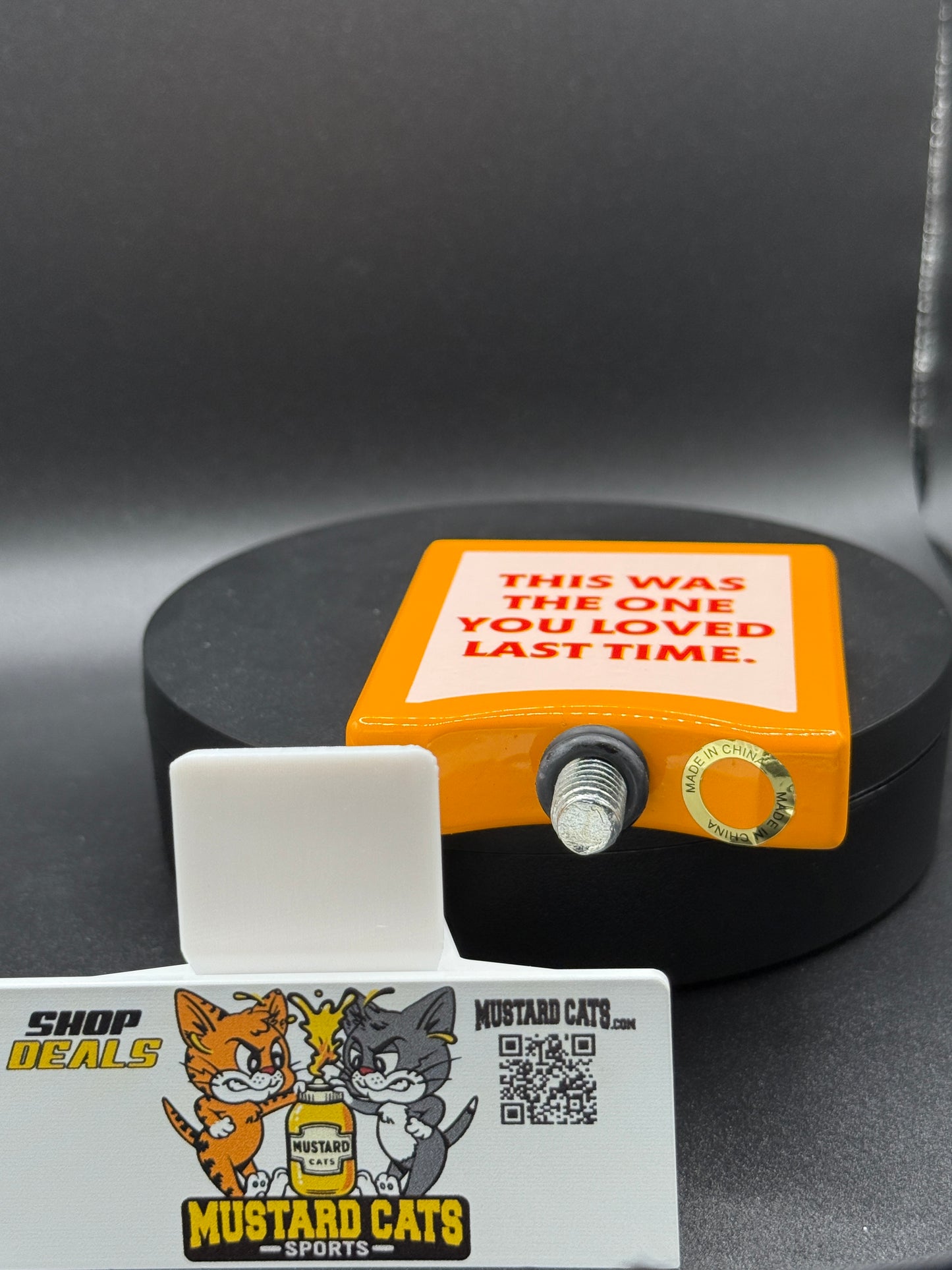 Rare Newcastle Brown Ale 3" Draft Beer Tap Handle Topper "This was the one..."