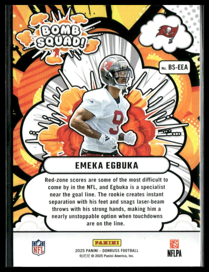 2025 Donruss Emeka Egbuka Bomb Squad #BS-EEA