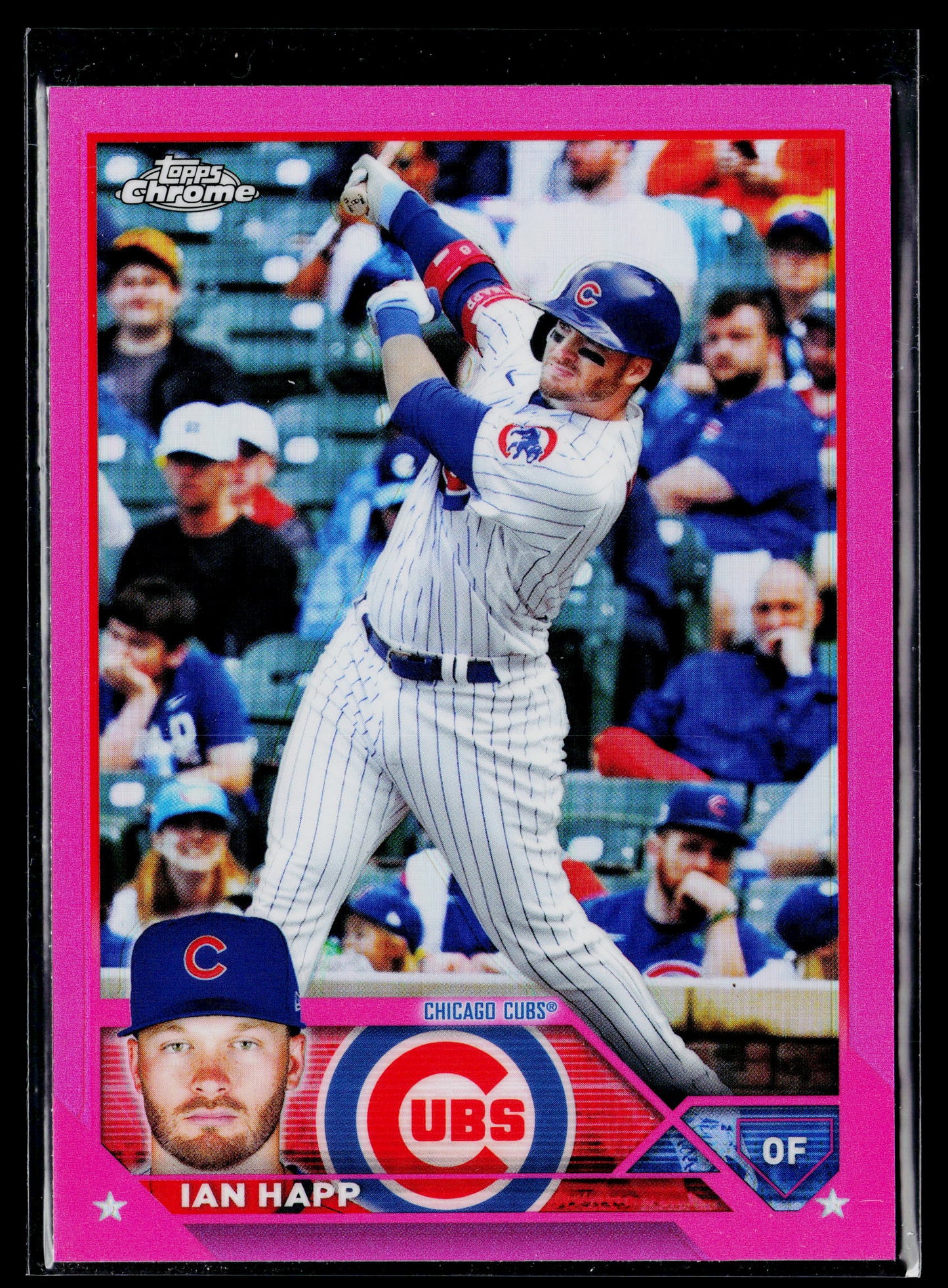 2023 Topps Chrome Ian Happ Pink #102