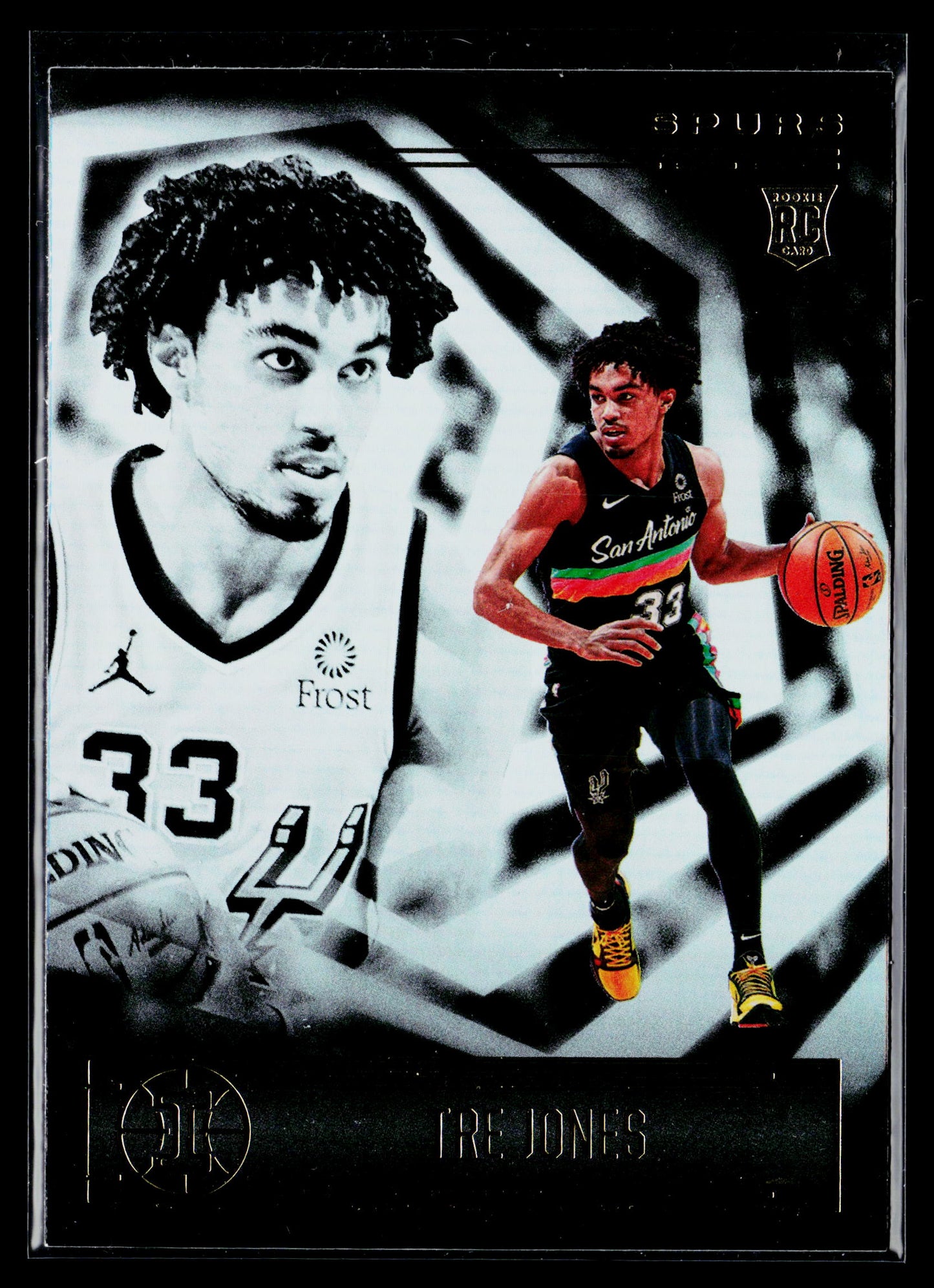 2020-21 Panini Illusions Tre Jones Rookie #198