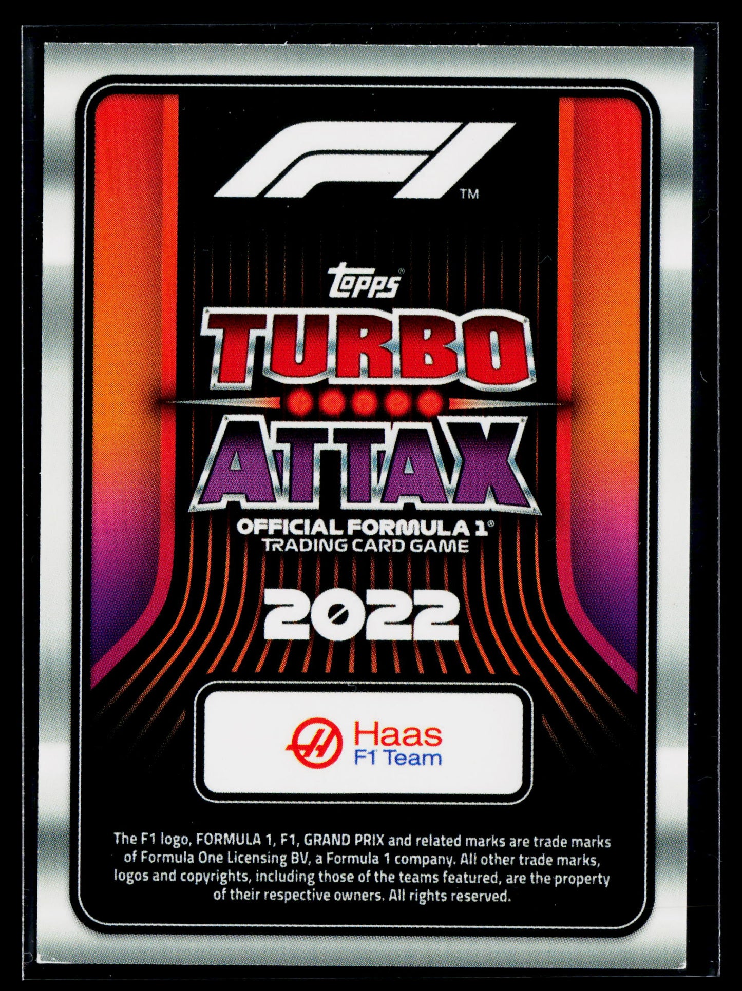 2022 Topps Turbo Attax F1 Kevin Magnussen Limited Editions #LE 12G