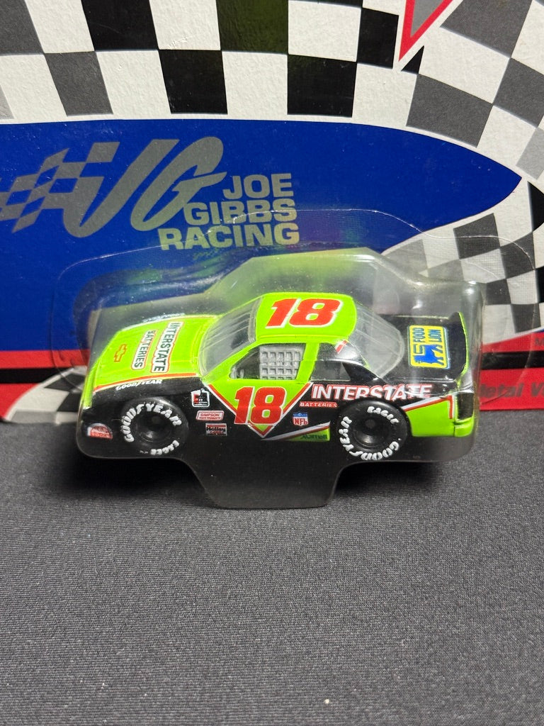 MATCHBOX RACING SUPER STARS JOE GIBBS INTERSTATE BATTERIES #18 GREEN NASCAR 1992