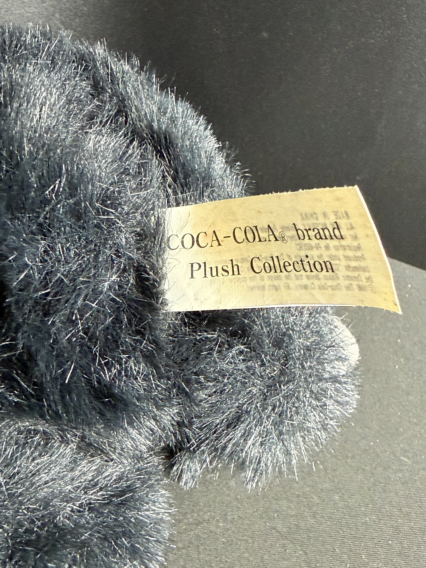 VTG RARE 1996 Coca-Cola Coke Bottle Gorilla Ape Monkey Plush Stuffed Animal 7"