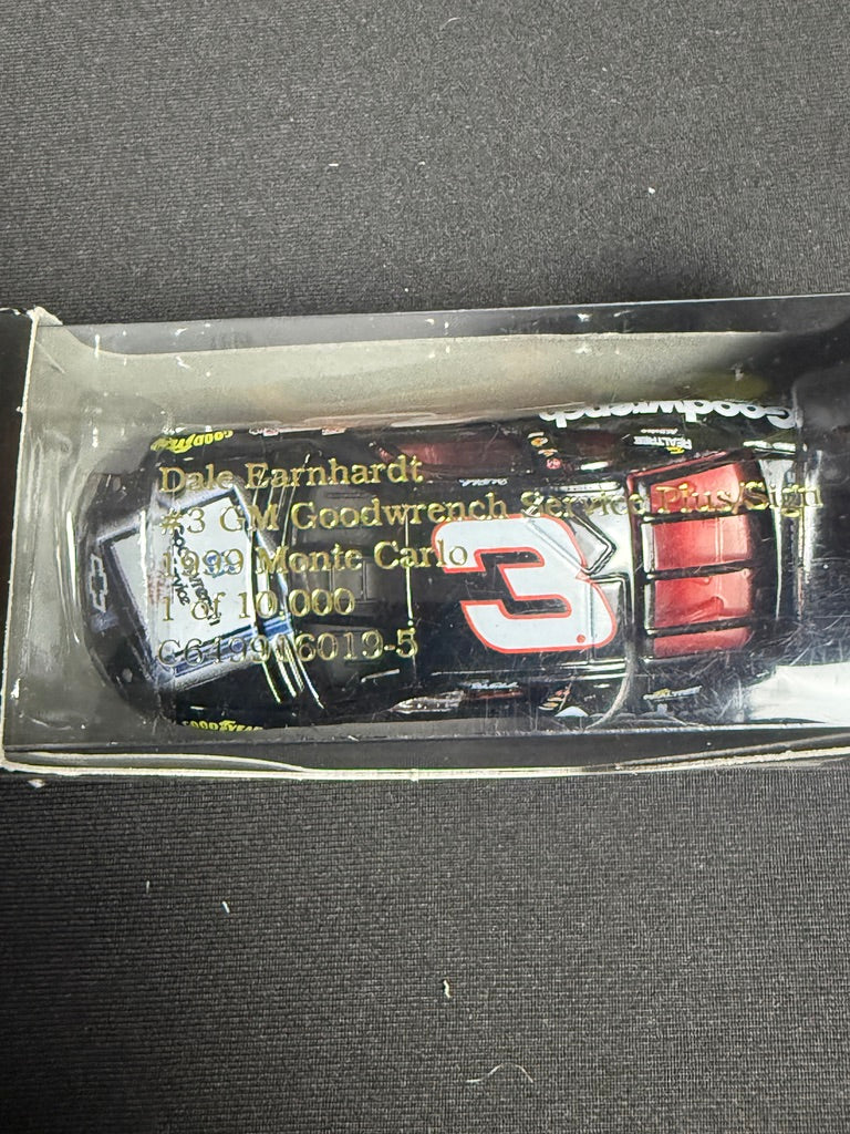 Dale Earnhardt 1999 #3 GM Goodwrench Service Plus Sign Chevrolet Monte Carlo