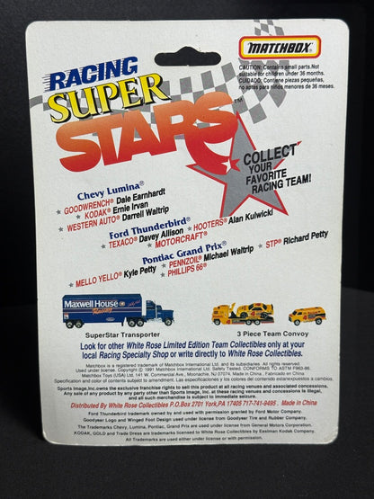 ERNIE IRVAN 1992 MATCHBOX RACING SUPER STARS #4 KODAK 1:64TH DIECAST CAR