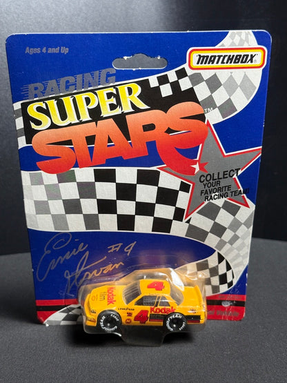 ERNIE IRVAN 1992 MATCHBOX RACING SUPER STARS #4 KODAK 1:64TH DIECAST CAR