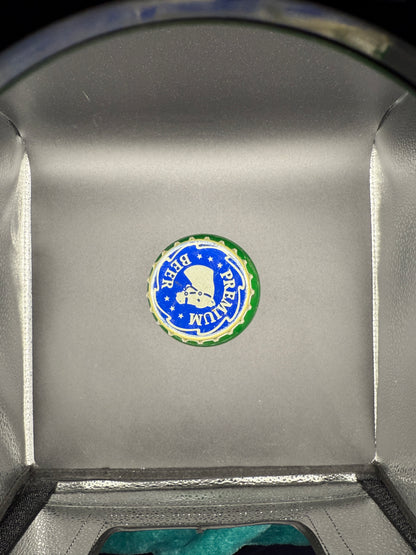 Rolling Rock Latrobe Horse Full Size Bottle 9.5" Draft Beer Tap Handle Bottle