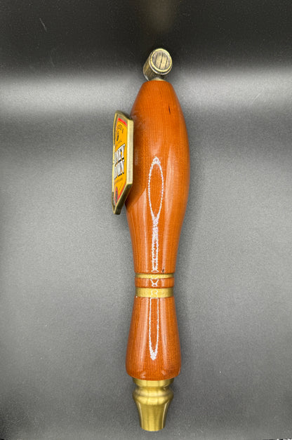 Rare JW Dundee's Honey Brown Lager 10 3/4" Wood Draft Beer Tap Handle