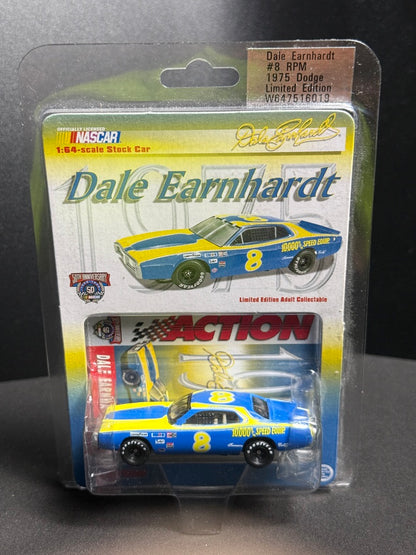 Action Dale Earnhardt #8 RPM 1975 Dodge 1/64 NASCAR Diecast Limited Edition