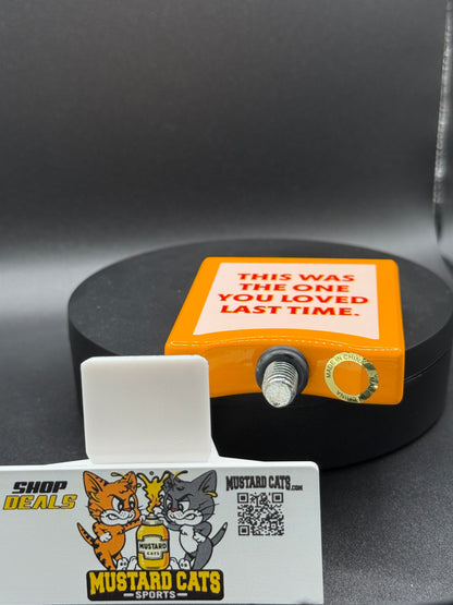 Rare Newcastle Brown Ale 3" Draft Beer Tap Handle Topper "This was the one..."