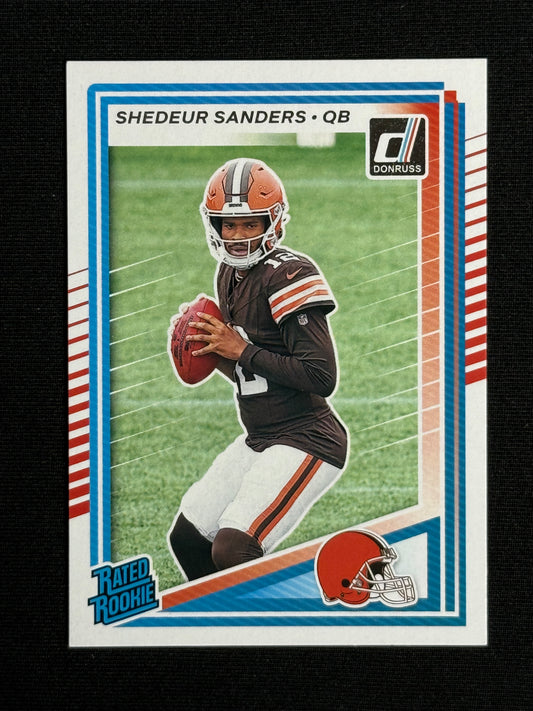 2025 Donruss Shedeur Sanders Rookie #306