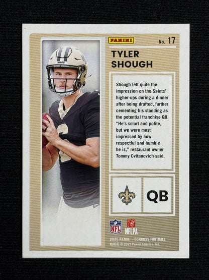 2025 Donruss Tyler Shough The Rookies #17