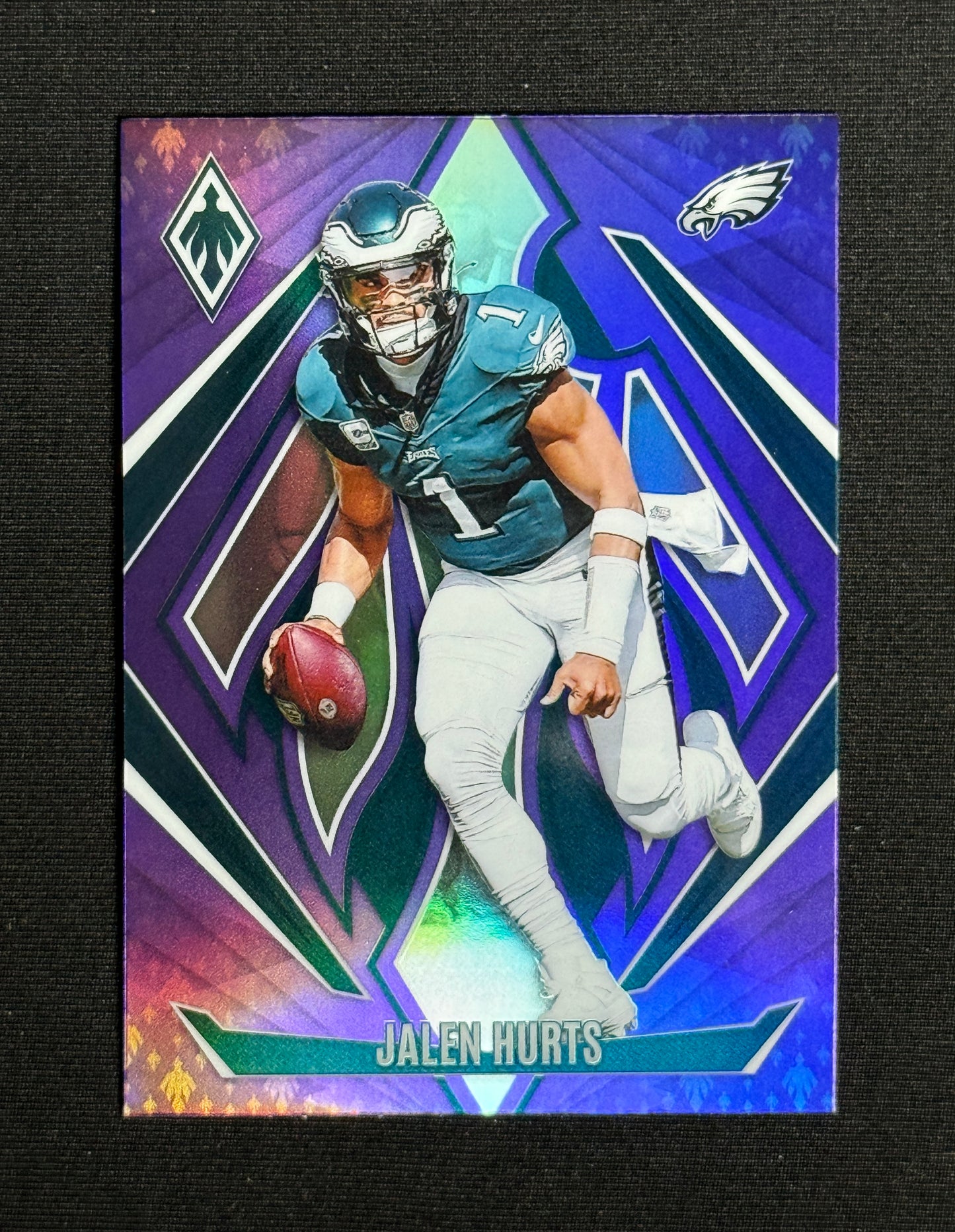 2024 Panini Phoenix Jalen Hurts Purple Shade Prizm #70