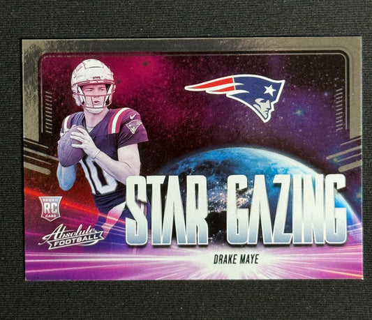 2024 Panini Absolute Drake Maye Star Gazing #SG-DME