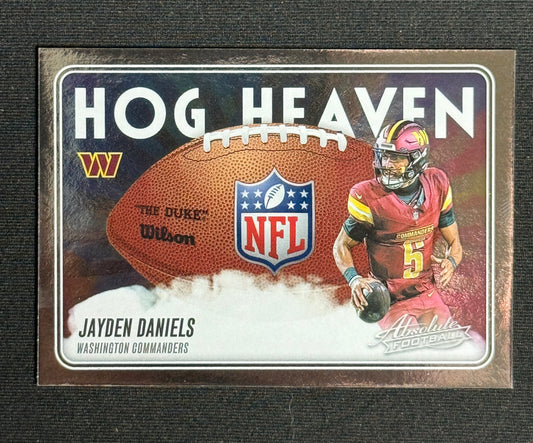 2025 Panini Absolute Jayden Daniels Hog Heaven #HH-JDS