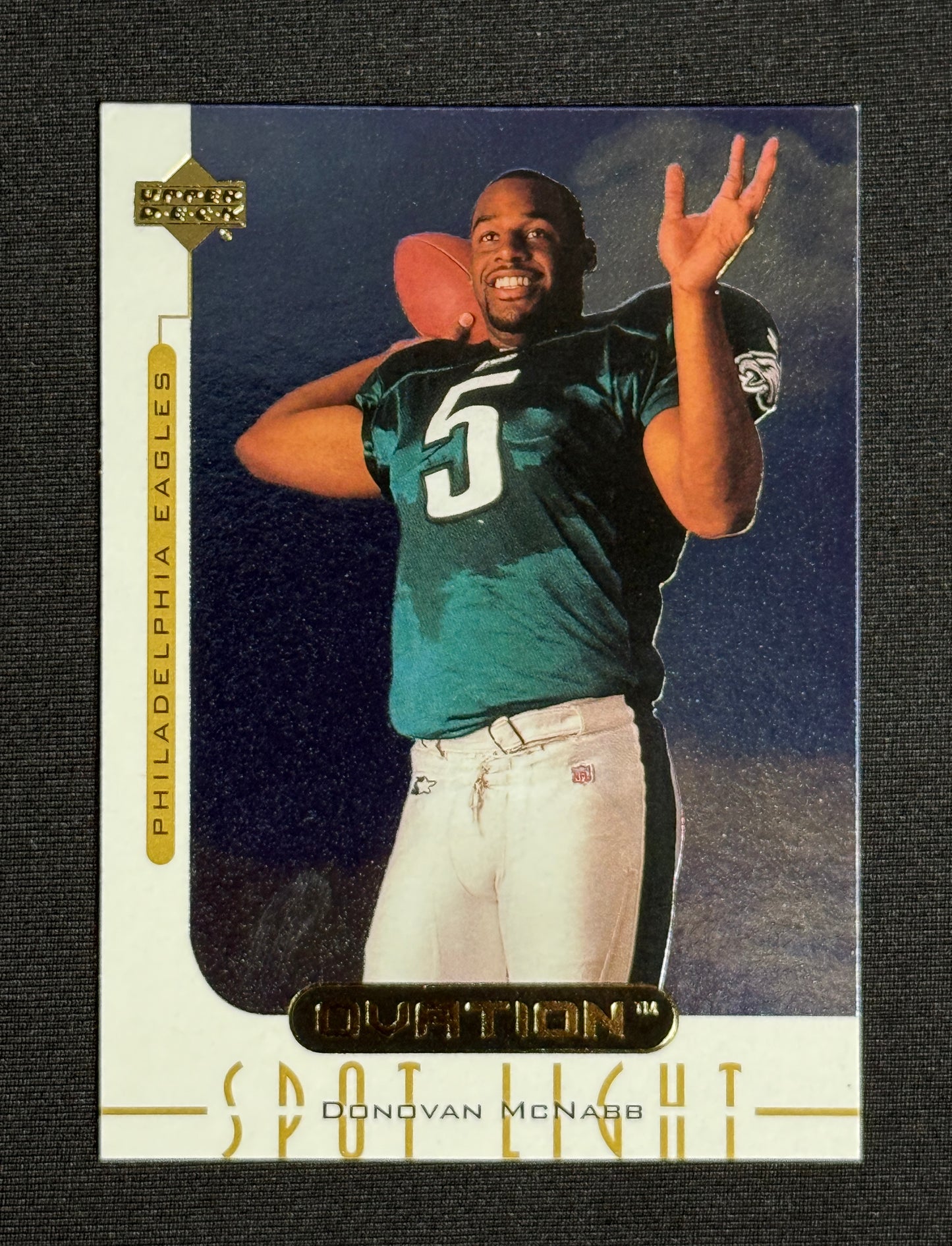 1999 Upper Deck Ovation Donovan McNabb Spotlight #OS2