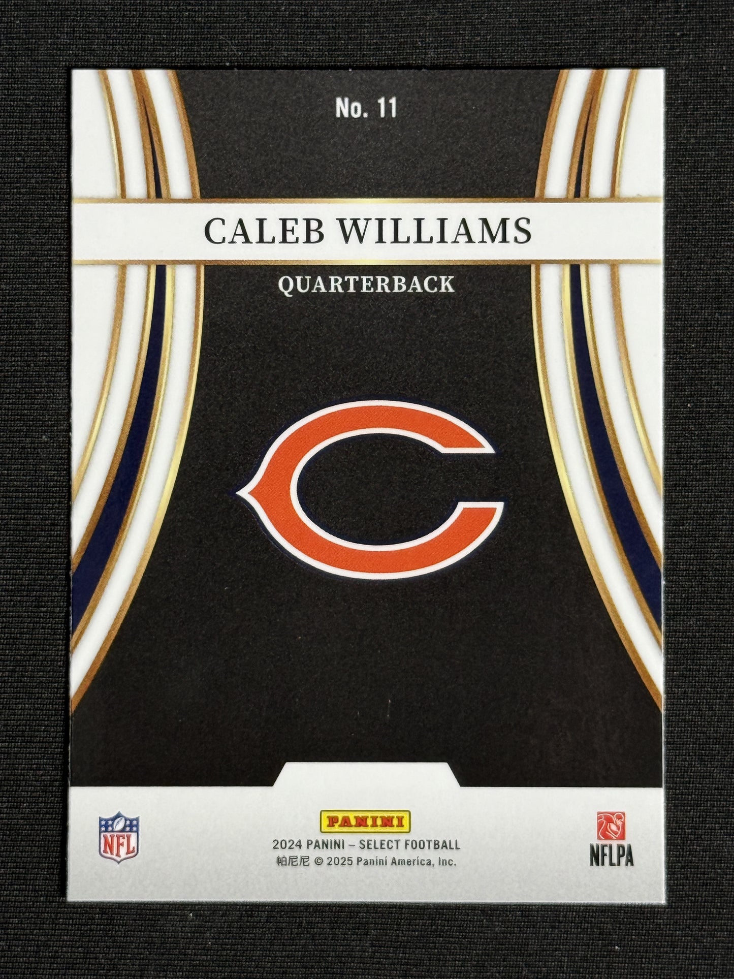 2024 Panini Select Caleb Williams Turbocharged #11