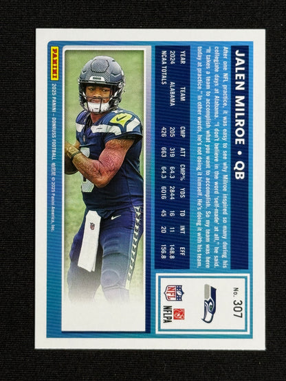 2025 Donruss Jalen Milroe Rookie #307