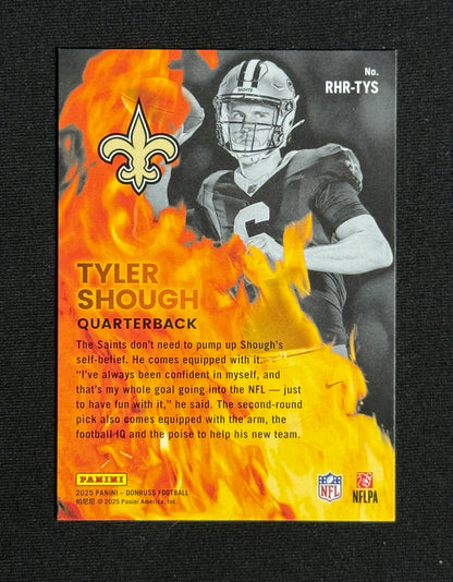 2025 Donruss Tyler Shough Red Hot Rookies #RHR-TYS