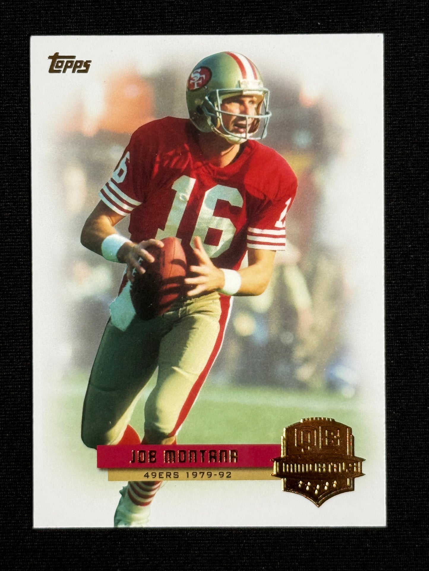 2012 Topps Joe Montana QB Immortals #QI-JM