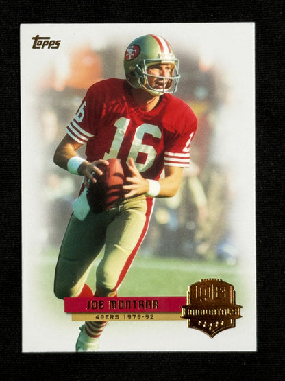 2012 Topps Joe Montana QB Immortals #QI-JM