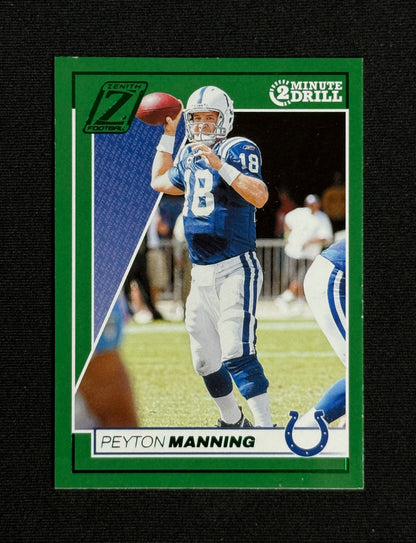 2024 Panini Zenith Peyton Manning Two Minute Drill #43