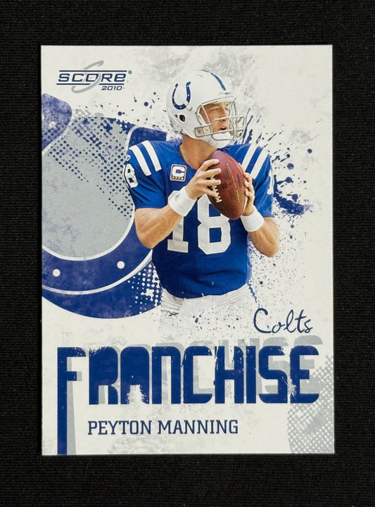 2010 Score Peyton Manning Franchise #9
