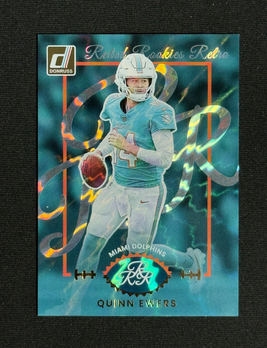 2025 Donruss Quinn Ewers Rated Rookies Retro #13