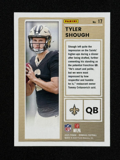 2025 Donruss Tyler Shough The Rookies #17