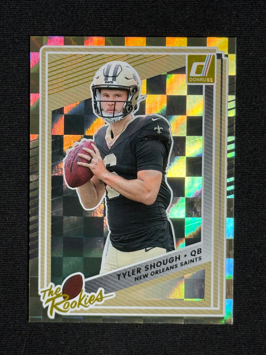 2025 Donruss Tyler Shough The Rookies #17