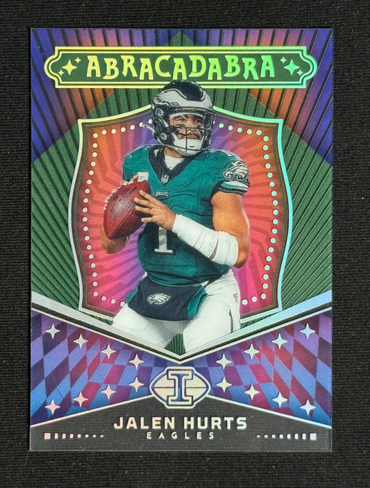 2024 Panini Illusions Jalen Hurts Abracadabra Emerald #3