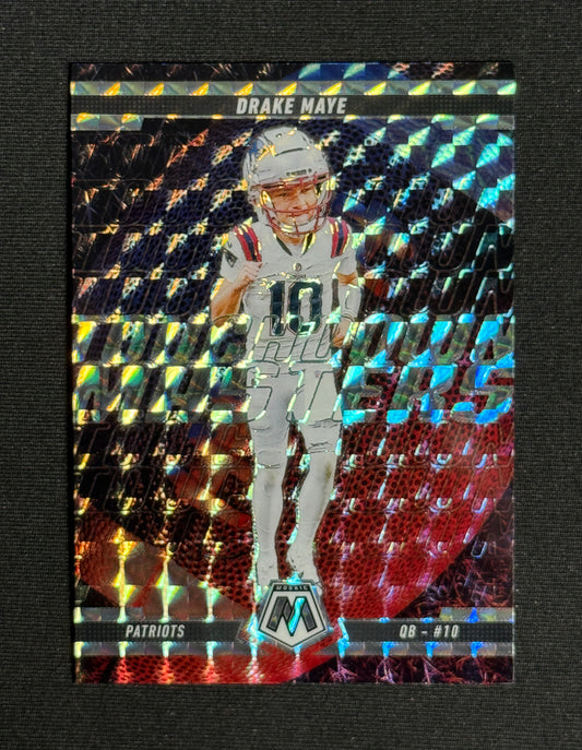 2025 Panini Mosaic Drake Maye Touchdown Masters Mosaic #9