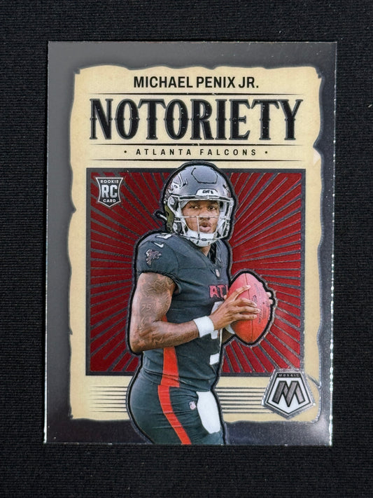 2024 Panini Mosaic Michael Penix Jr. Rookie Notoriety #20