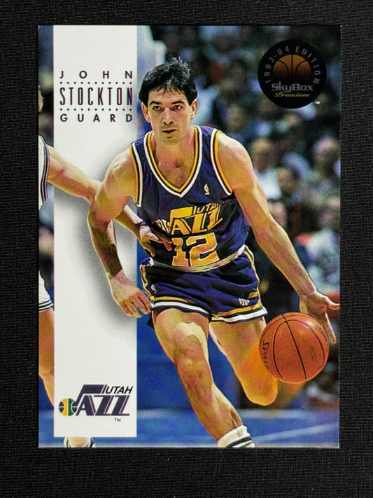 1993-94 SkyBox Premium John Stockton #179