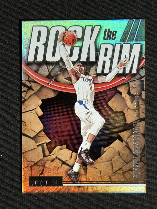 2023-24 Panini Recon Russell Westbrook Rock the Rim #6