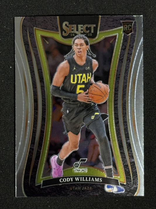 2024-25 Panini Select Cody Williams Rookie #394