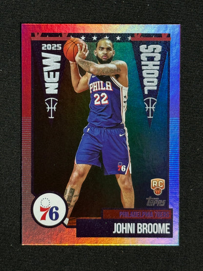 2025-26 Topps Johni Broome New School #NS-35