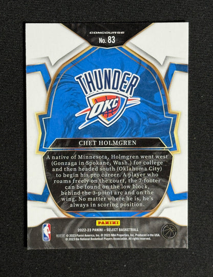 2022-23 Panini Select Chet Holmgren Rookie #83