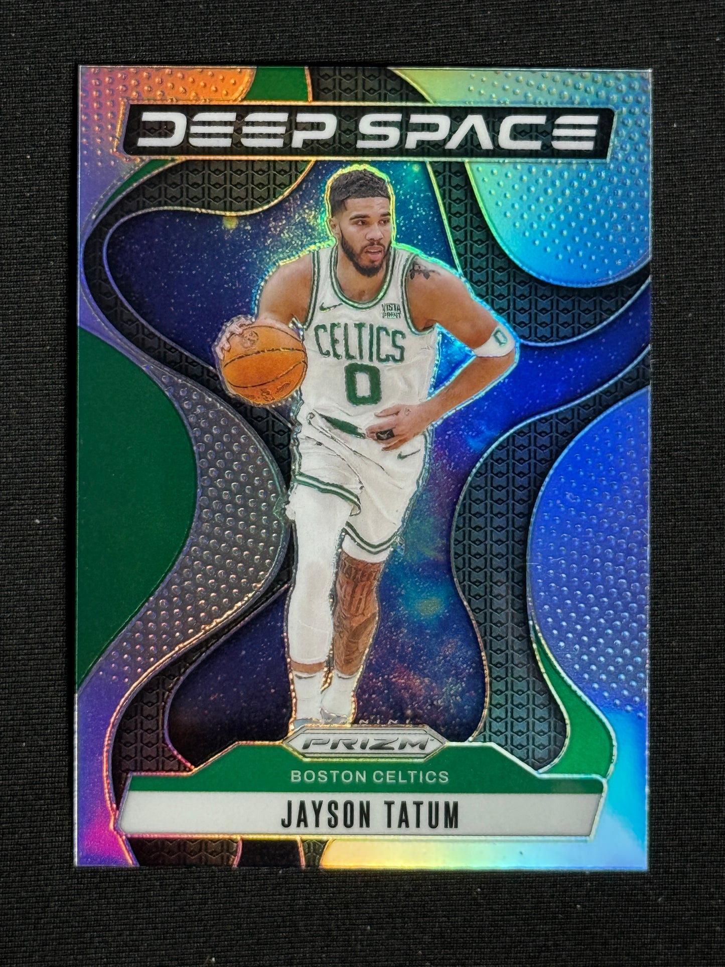 2024-25 Panini Prizm Jayson Tatum Deep Space Prizms Silver #7