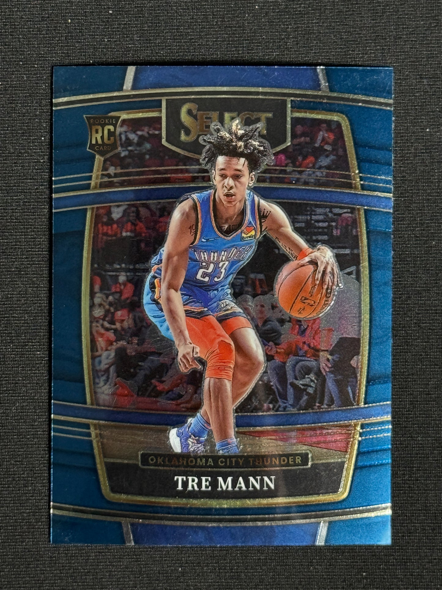 2021-22 Panini Select Tre Mann Rookie Blue (Retail Base) #36