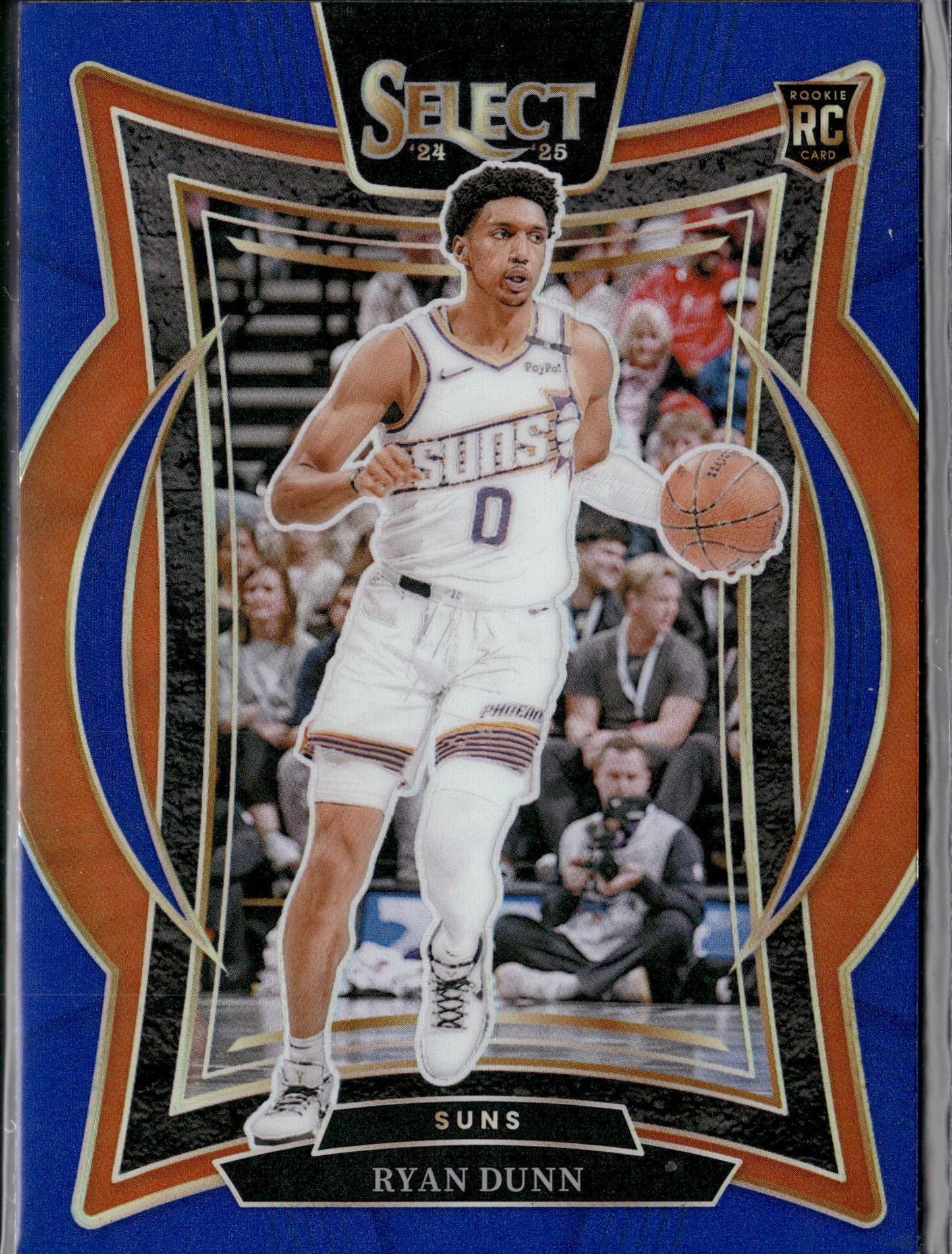 2024-25 Panini Select Ryan Dunn Rookie Blue Prizm #100