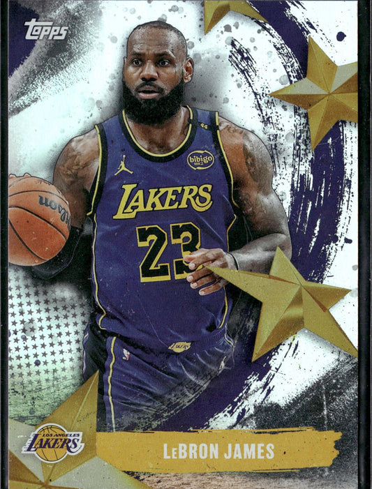 2025-26 Topps Lebron James Stars of the NBA Rainbow Foilboard #SA-6