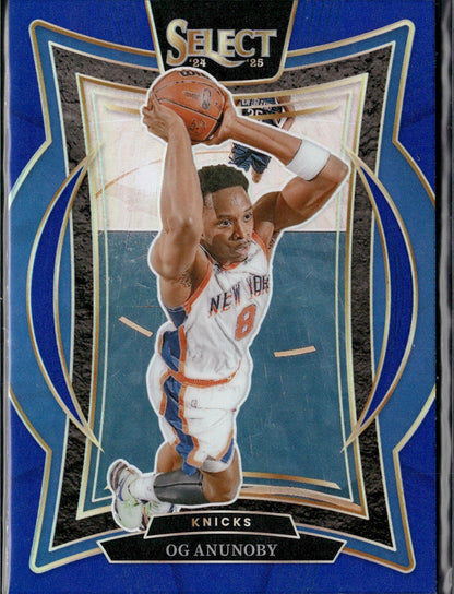 2024-25 Panini Select OG Anunoby Blue Prizm #11