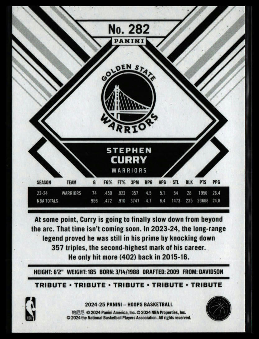 2024-25 Hoops Stephen Curry #282