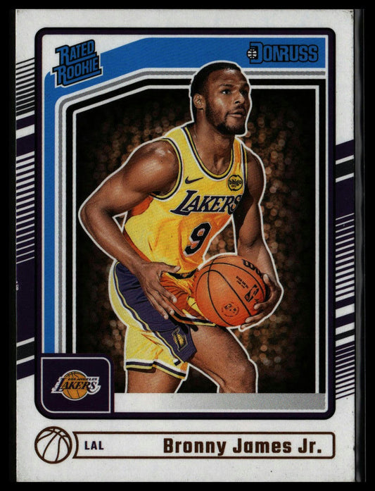 2024-25 Donruss Bronny James Jr. Rookie #243