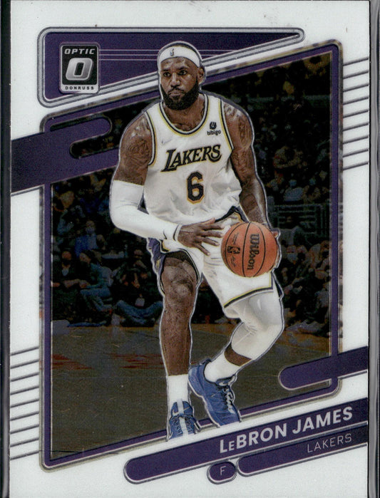 2021-22 Donruss Optic LeBron James #41