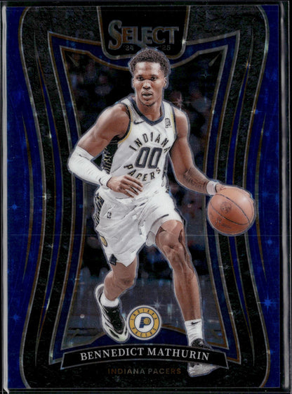 2024-25 Panini Select Bennedict Mathurin Blue Stars Prizm /20 #343 eBay 1/1