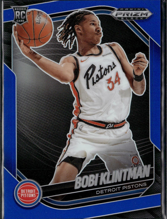 2024-25 Panini Prizm Black Bobi Klintman Blue #/199 #234