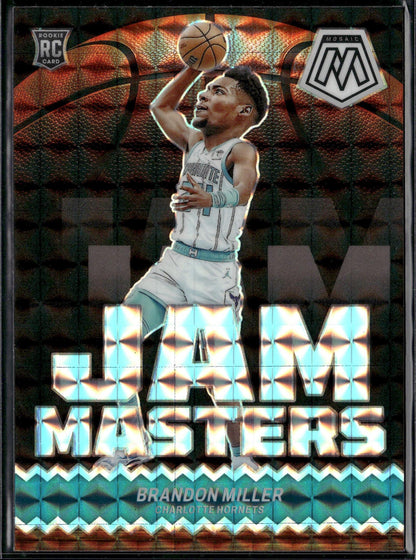 2023-24 Panini Mosaic Brandon Miller Jam Masters Mosaic #1