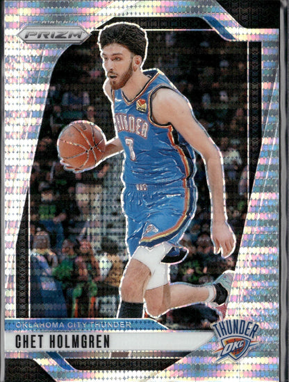 2024-25 Panini Prizm Chet Holmgren Prizms Hyper #17